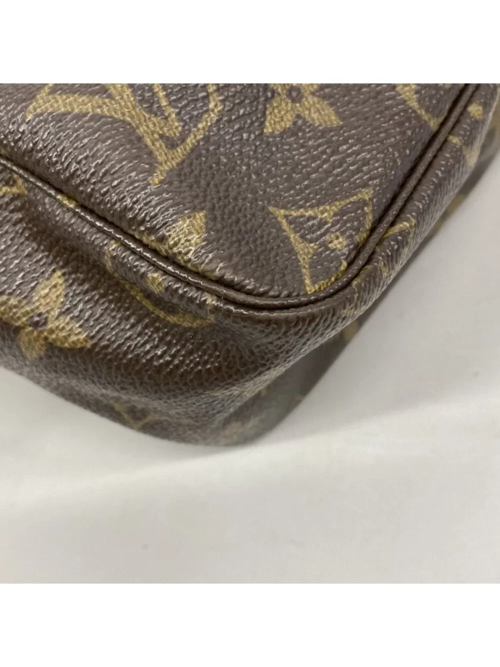 Louis Vuitton Pouch Monogram Trousse Toilet 28 Brown